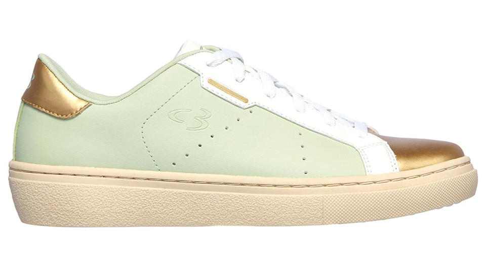 Next Big Shine Lace-up Fashion Sneaker in Mint Multi. (Photo: Amazon)