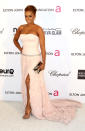 Melanie Brown arrives at the 21st Annual Elton John AIDS Foundation Academy Awards Viewing Party at Pacific Design Center on February 24, 2013 in West Hollywood, California.