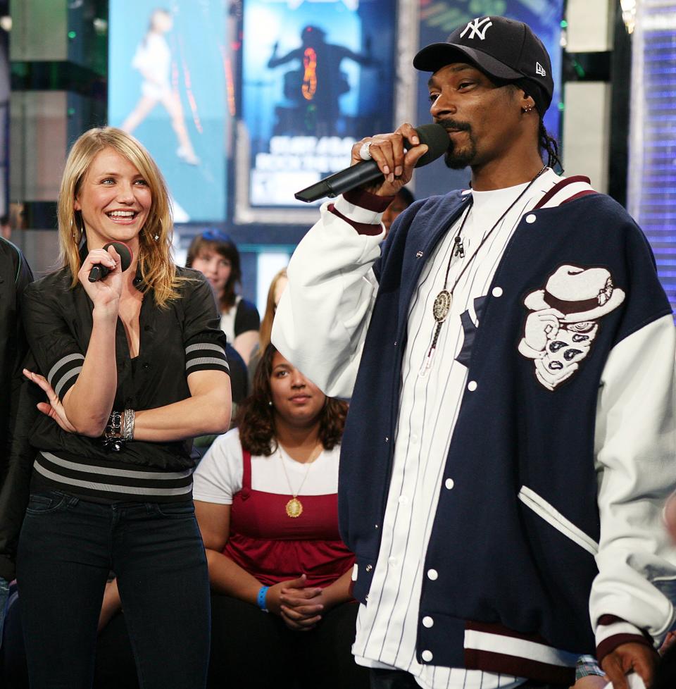 Cameron and Snoop on TRL