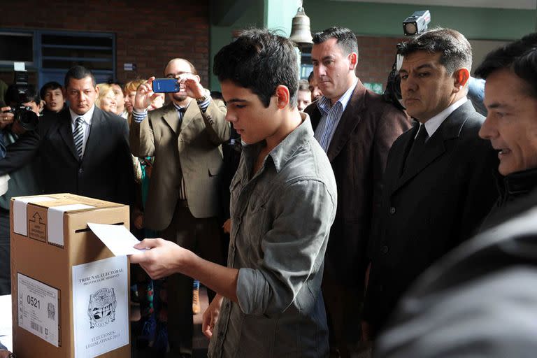 Unicef y Amnistía Internacional utilizaron el eslogan “Nuestro voto cuenta”, con el objetivo de que los adolescentes asistan a las urnas el próximo domingo