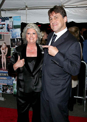 Paula Deen and Cameron Crowe at the NY premiere of Paramount's Elizabethtown