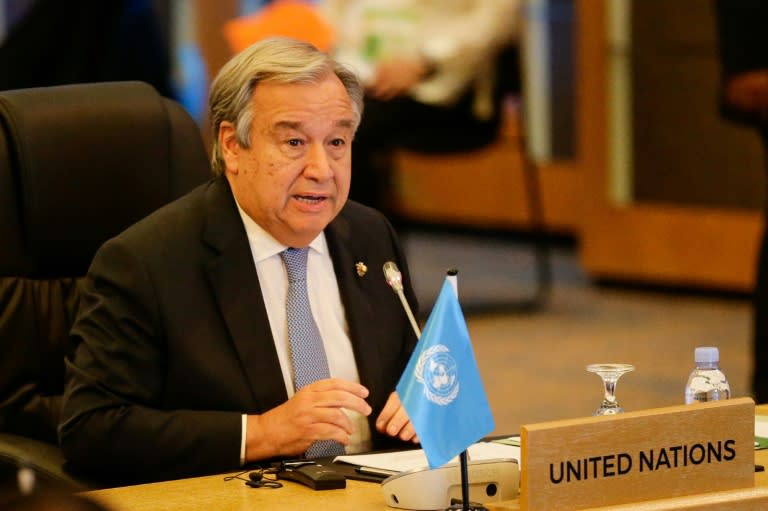 United Nations Secretary-General Antonio Guterres said the US' decision to recognize Jerusalem as the capital of Israel "risks to compromise" efforts to forge peace between Israelis and Palestinians