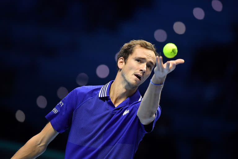 El ruso Daniil Medvedev, número 2 del mundo, será una de las figuras de las Finales de la Copa Davis. 