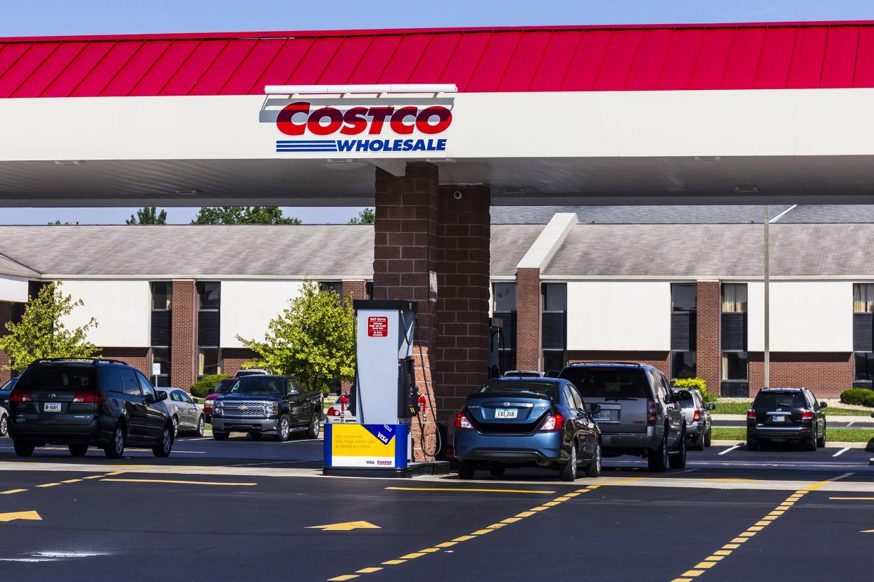 Costco gas station