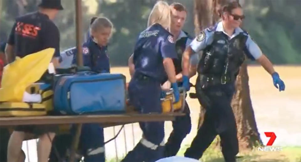 A dead man’s unconscious body was pulled from the Hawkesbury River but he could not be revived. Source: 7 News