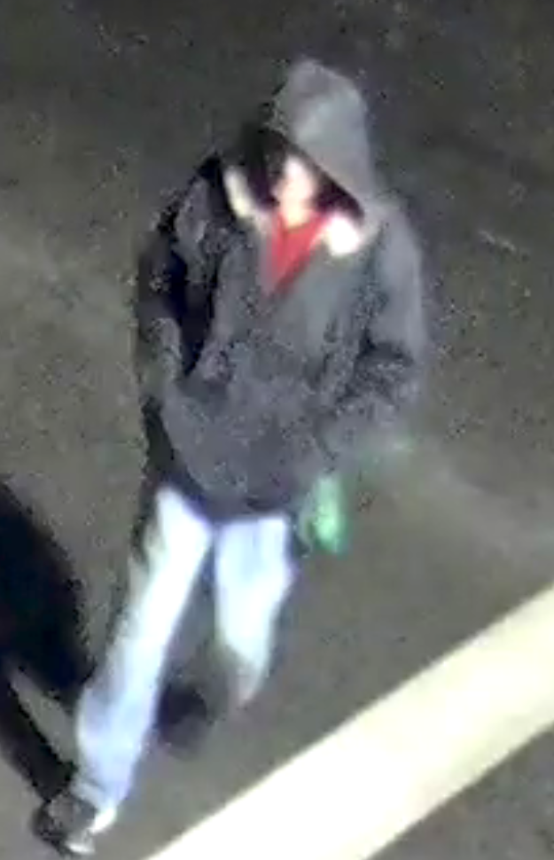 Portsmouth police released images of their suspect in a gunfire incident outside New Franklin School.