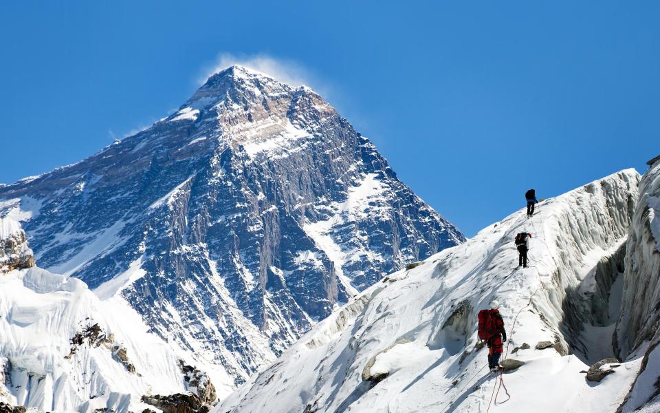 Similar levels of oxygen deprivation are encountered by Everest climbers as patients in a state of hypoxia - Credit:  Daniel Prudek