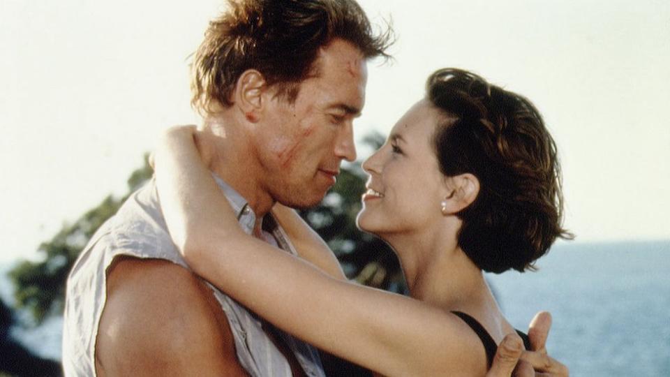 Arnold Schwarzenegger y Jamie Lee Curtis.