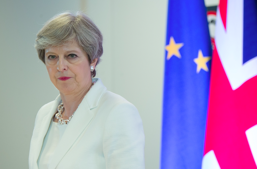 <em>Theresa May has been accused of wasting the first year of Brexit negotiations (Rex)</em>