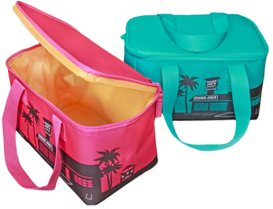 The new Trader Joe's mini-insulated tote bag, which dropped at stores nationwide Tuesday, has already popped up on third-party resell websites like eBay and Facebook Marketplace for almost twenty times the price.