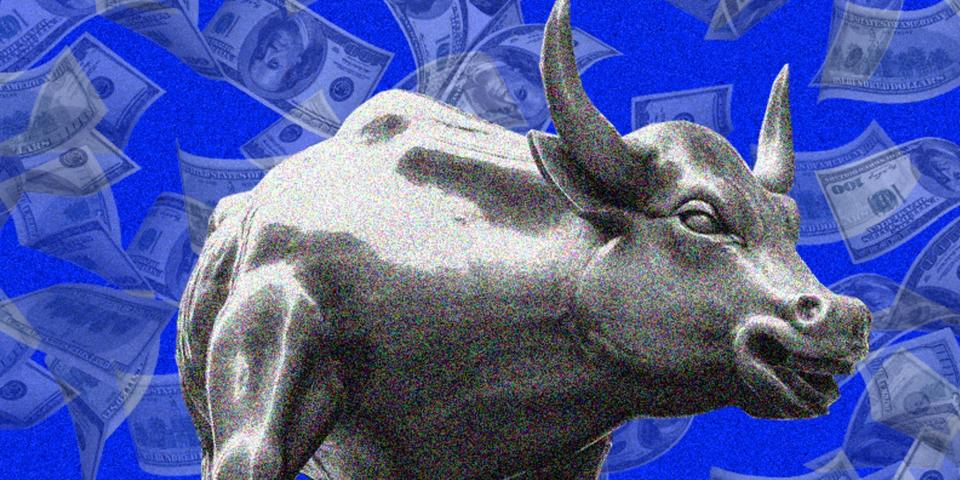Market bull money stocks