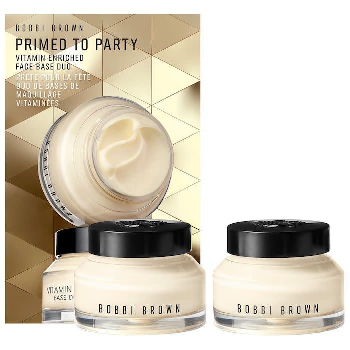 <p><a href="https://go.redirectingat.com?id=74968X1596630&url=https%3A%2F%2Fwww.sephora.com%2Fproduct%2Fprimed-to-party-vitamin-enriched-face-base-duo-P507644&sref=https%3A%2F%2F" rel="nofollow noopener" target="_blank" data-ylk="slk:Shop Now;elm:context_link;itc:0;sec:content-canvas" class="link ">Shop Now</a></p><p>Primed to Party Vitamin Enriched Face Base Moisturizer Duo</p><p>sephora.com</p><p>$71.00</p>