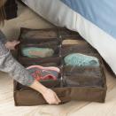 <p>Tuck away extra shoes in this <span>Under-Bed Storage Shoe Organizer Bag</span> ($18, originally $20).</p>