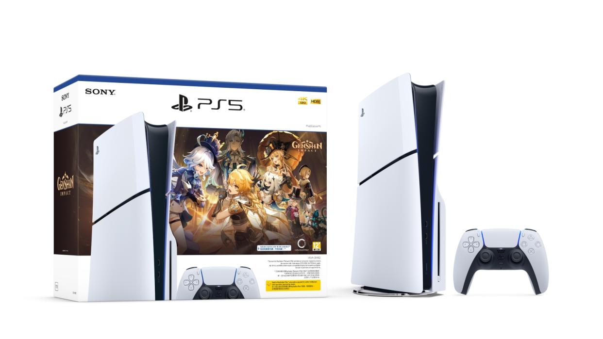 A Genshin Impact-themed gift bundle for the PlayStation 5 that comes with a voucher for in-game rewards will be available in Singapore, Indonesia, Malaysia, and Thailand starting on 7 March. (Photo: Sony/HoYoverse)