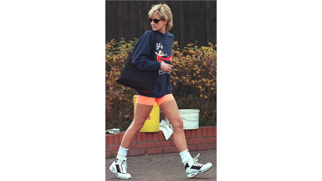 Taylor Swift Recreates Princess Diana Biker Shorts Outfit for Fall