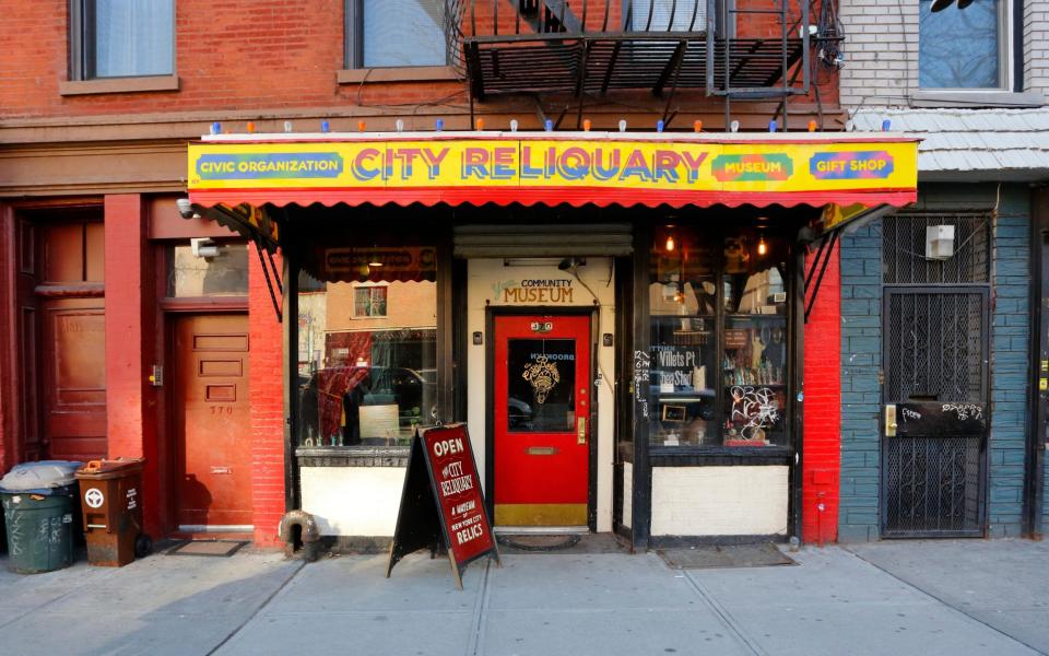 Brooklyn's The City Reliquary museum traces the history of New York City's five boroughs