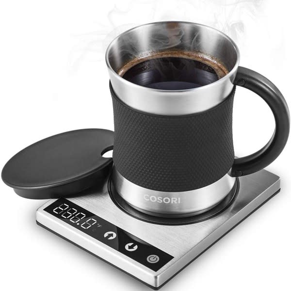 Cosori Coffee Mug Warmer & Mug Set