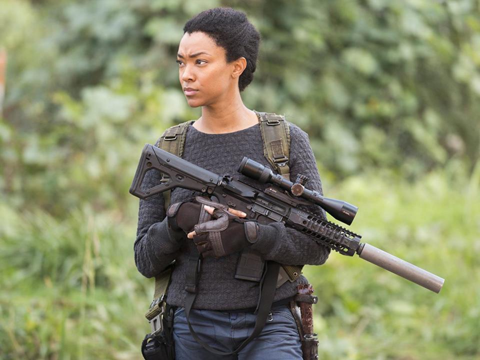 Martin-Green as Sasha Williams in 'The Walking Dead' (AMC)