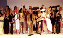 <p>"His runway shows were the most legendary and iconic runway shows ever," Kim Kardashian told PEOPLE in 2019. Here, Mugler poses during the finale of a January 1999 show.</p> <p>Many in the fashion world would most recall his 1995 haute couture show, held for the label's 20th anniversary at the Cirque D'Hiver in Paris. Models including Naomi Campbell, Jerry Hall and Kate Moss walked the runway, along with actress and muse Tippi Hedren in a dress inspired by her role in <em>The Birds. </em>A performance by James Brown ended the show.</p> <p>Model Violeta Sanchez, who was among the models who showcased 300 stunning looks, called it "the Woodstock of fashion"<a href="https://www.nytimes.com/2019/03/01/t-magazine/thierry-mugler-1995-show.html" rel="nofollow noopener" target="_blank" data-ylk="slk:to the New York Times.;elm:context_link;itc:0;sec:content-canvas" class="link "> to the <em>New York Times.</em></a></p> <p>In 2002, Mugler retired from fashion, though revived his brand as Mugler in 2010, with Nicola Formichetti at the helm. </p>