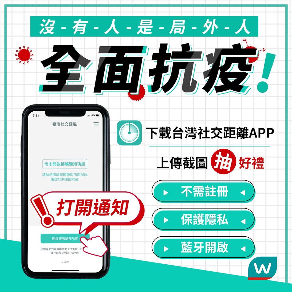 巴哈姆特、Ubisoft等公司響應 紛紛推出安裝《臺灣社交距離》App抽獎活動