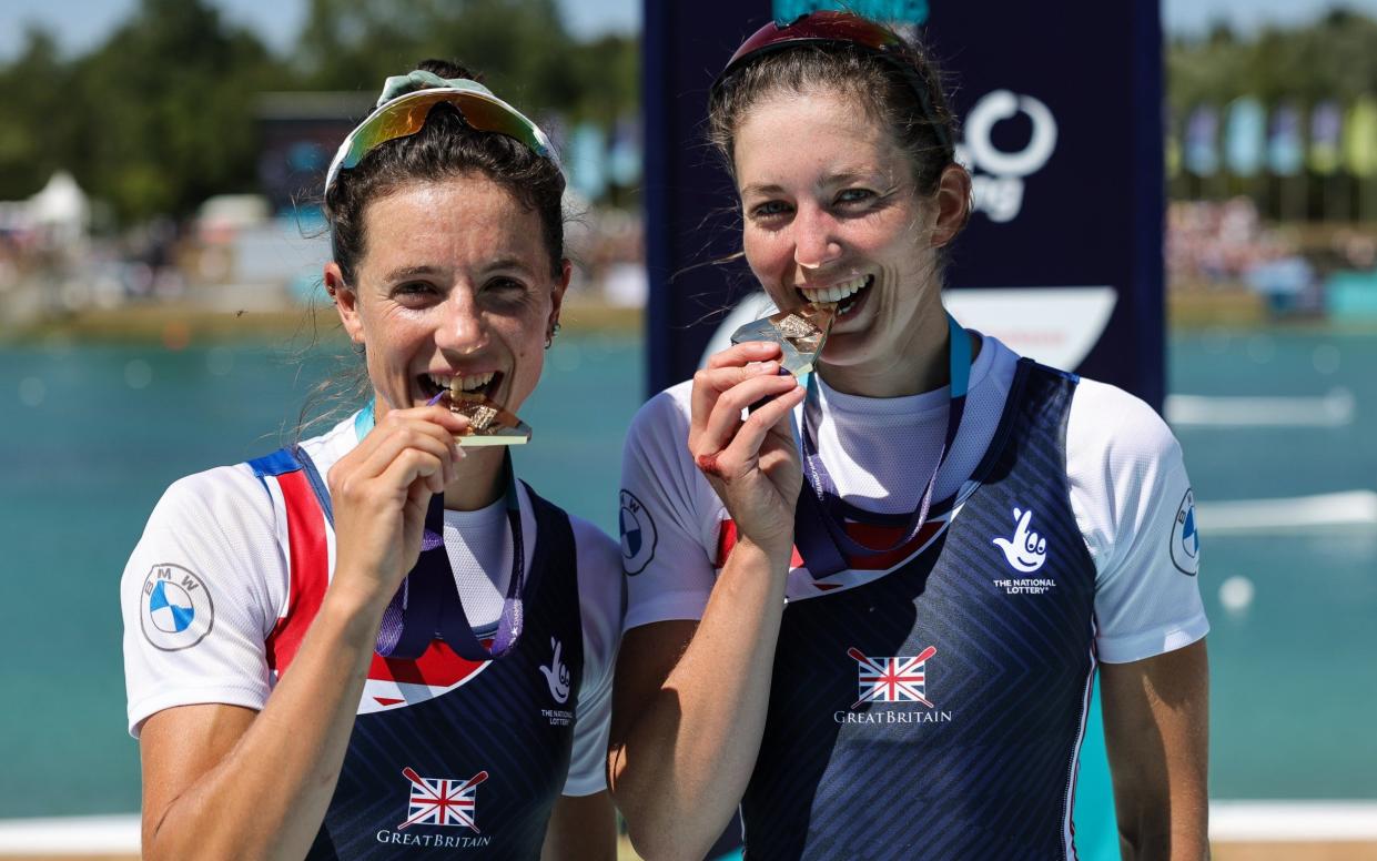 Born-again British rowing team put Olympic misery behind them with new-look attitude - GETTY IMAGES