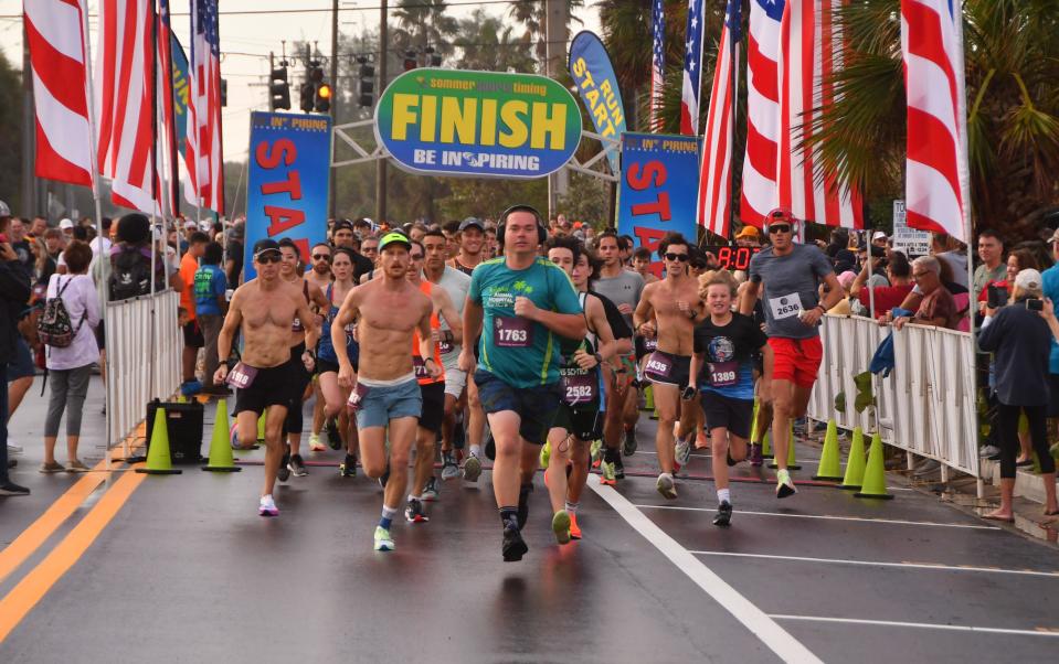 An estimated 3,000 people showed up Thanksgiving morning for the 2022 Cocoa Beach Turkey Trot, which kicks off Thanksgiving weekend in Cocoa Beach.