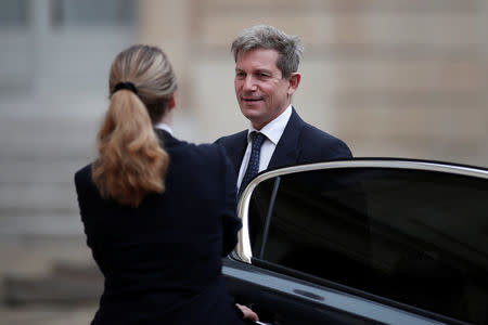 French General Secretary for Defence and National Security Louis Gautier arrives at the Elysee Palace in Paris, France, May 24, 2017. REUTERS/Benoit Tessier