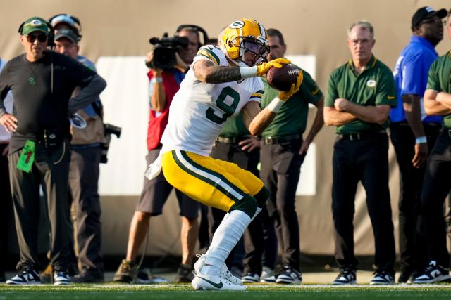 Christian Watson out for Packers first game of the season