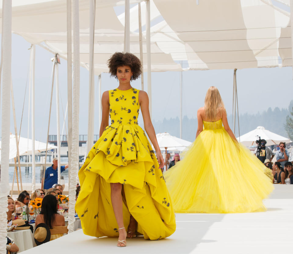 Fall 2021 and pre-spring 2022 Oscar de la Renta collections were presented this year. - Credit: Courtesy/Drew Altizer