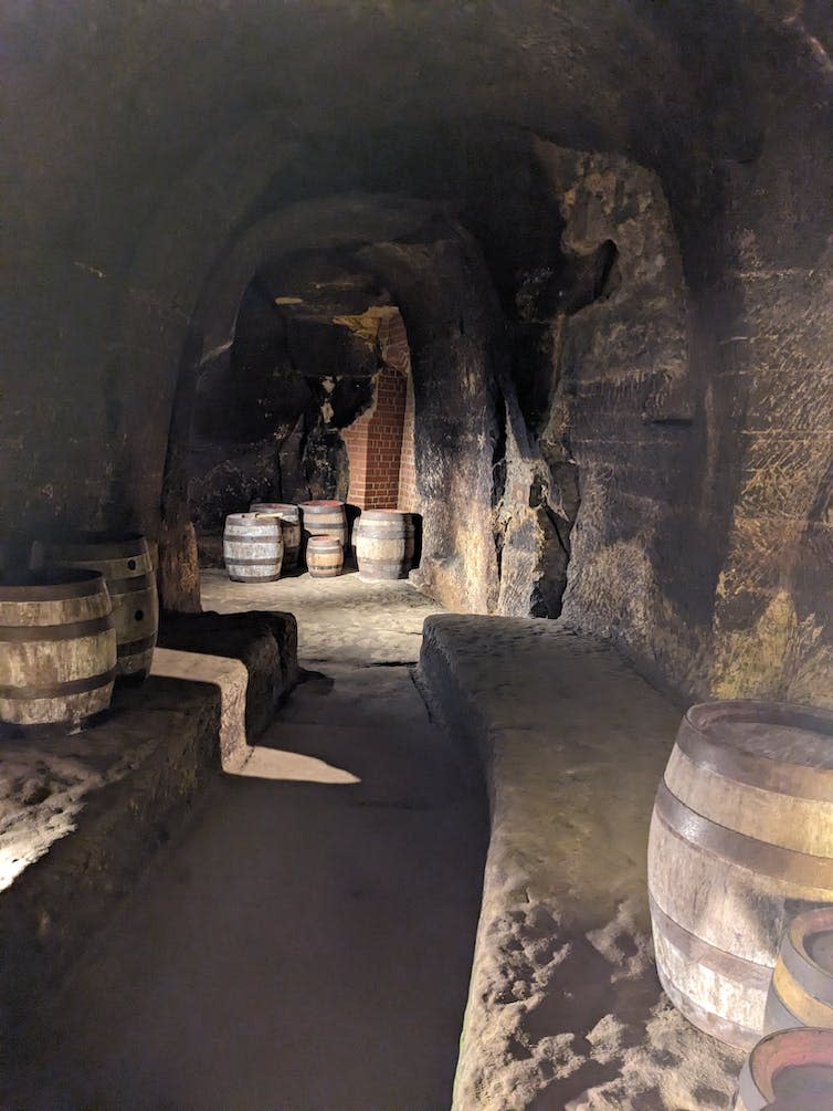 Rock cellar in Franconia.