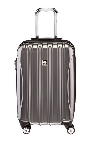 Delsey Luggage Helium Aero Carry-On Spinner Trolley