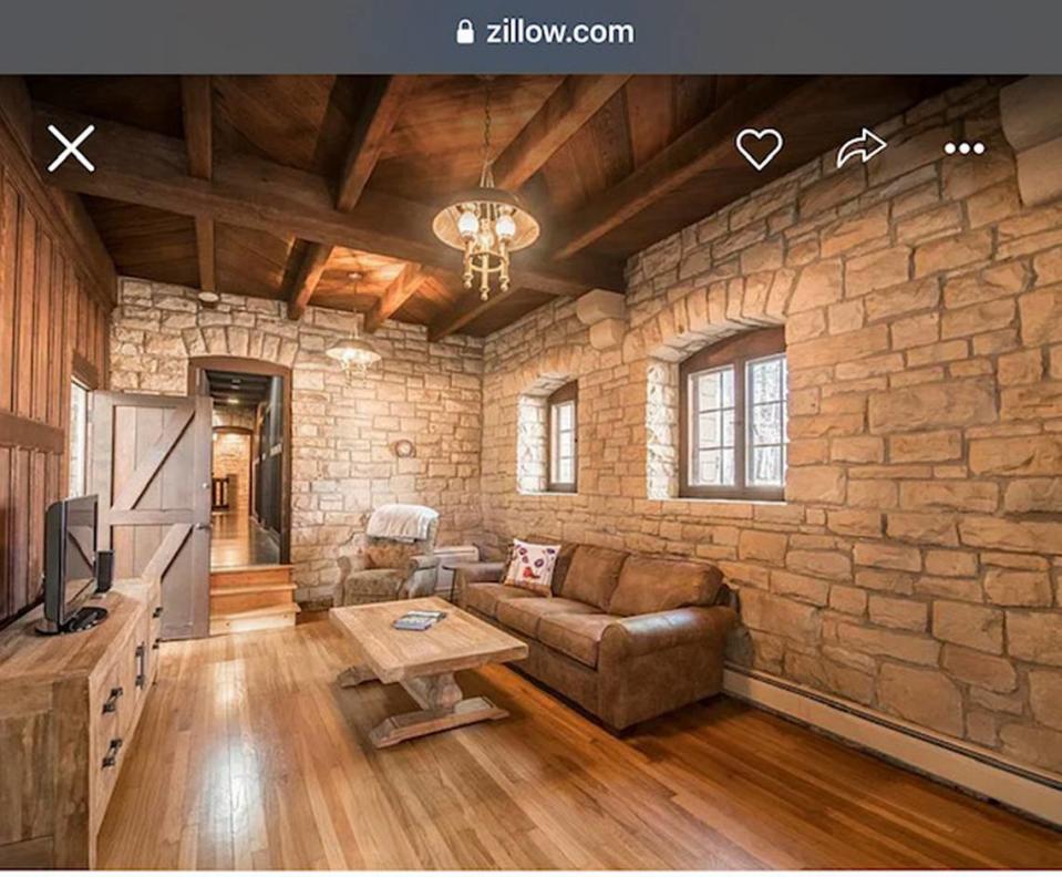 Family room Screen grab from Zillow