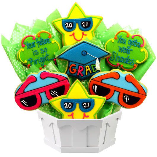 The Future is Bright Cookie Bouquet