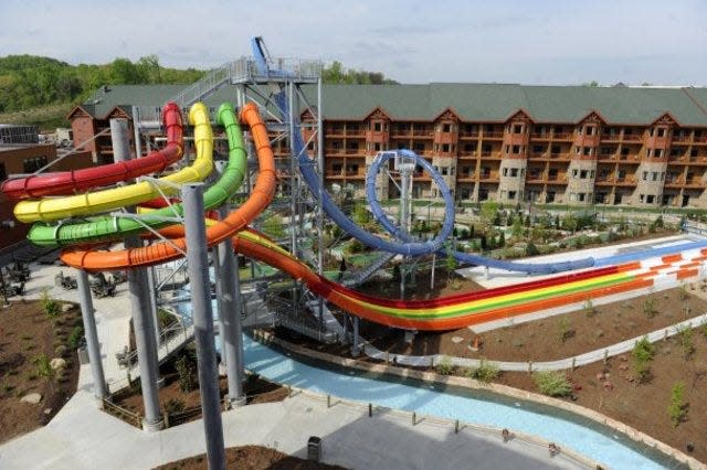 Wilderness at the Smokies is a waterpark and resort in one.