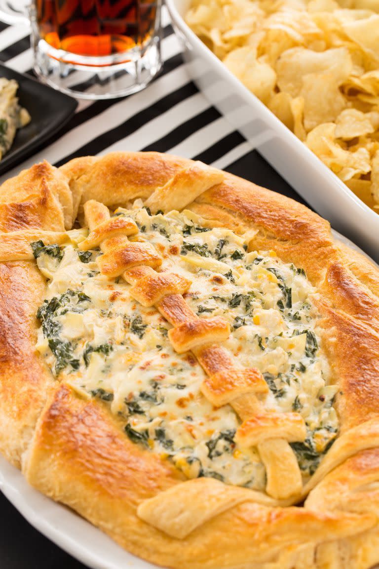 Football-Shaped Bread Bowl