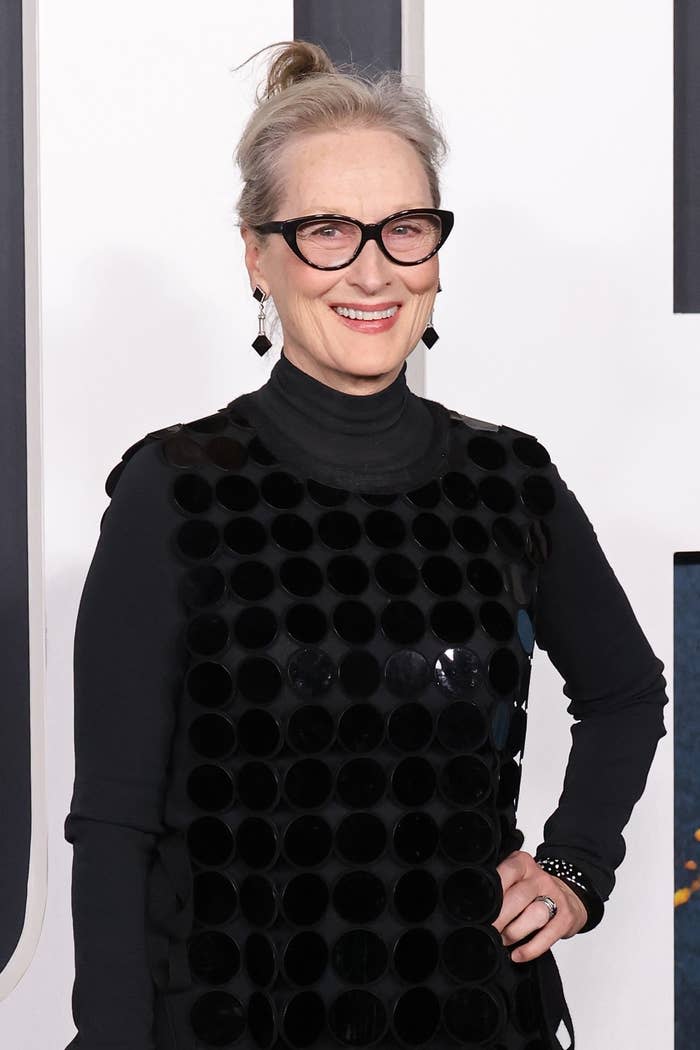 Meryl Streep on the red carpet