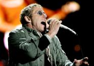 FILE PHOTO: British band The Who's Daltry performs during the Glastonbury music festival