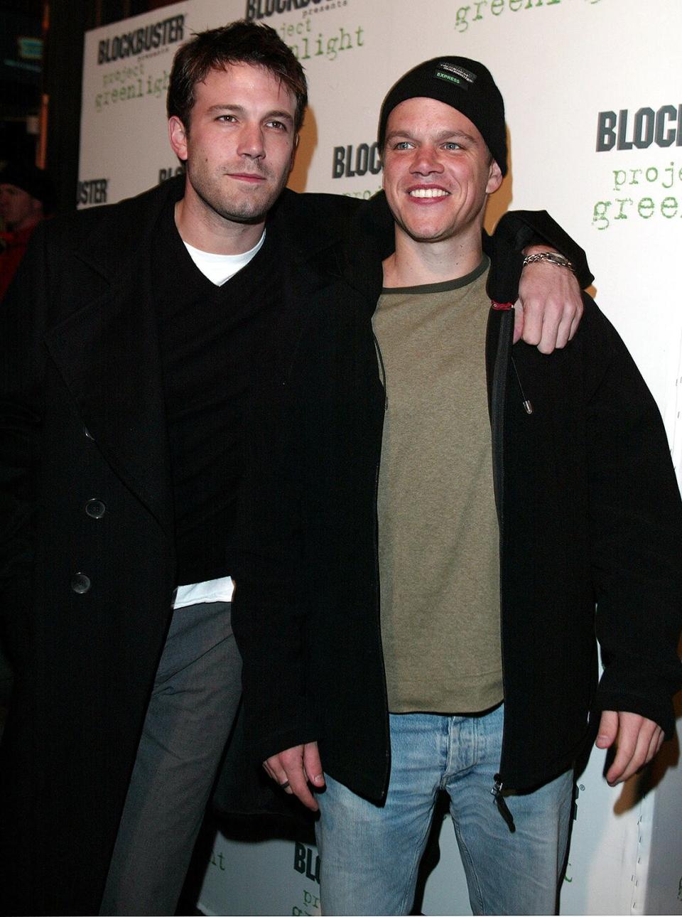 Matt Damon and Ben Affleck Bromance Through the Years