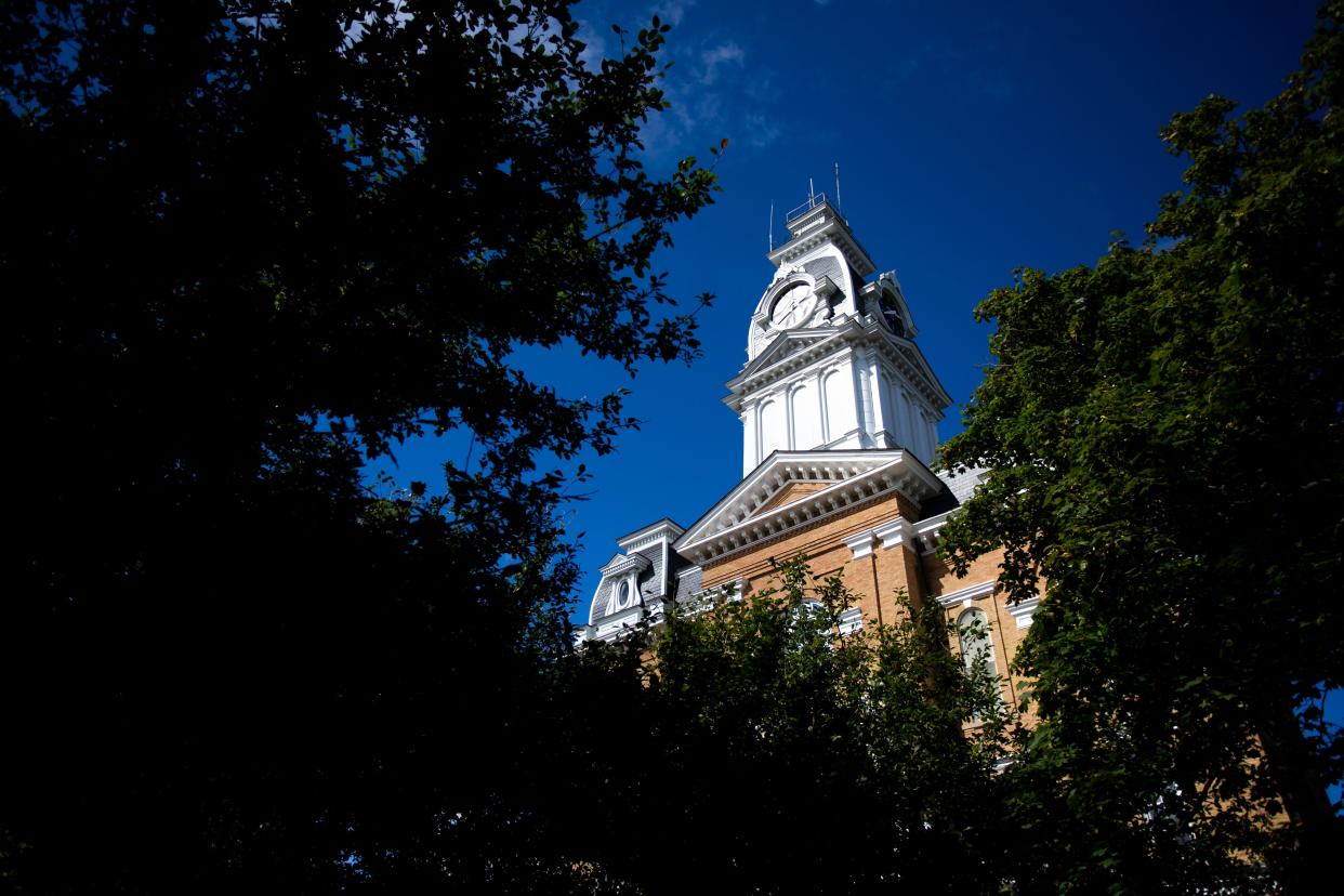 The campus of Hillsdale College. 