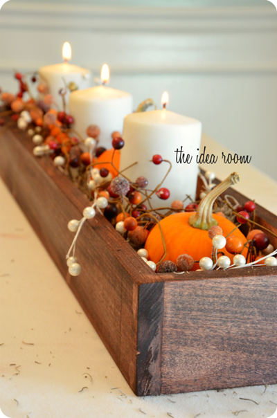 Fall-Inspired Wooden Box