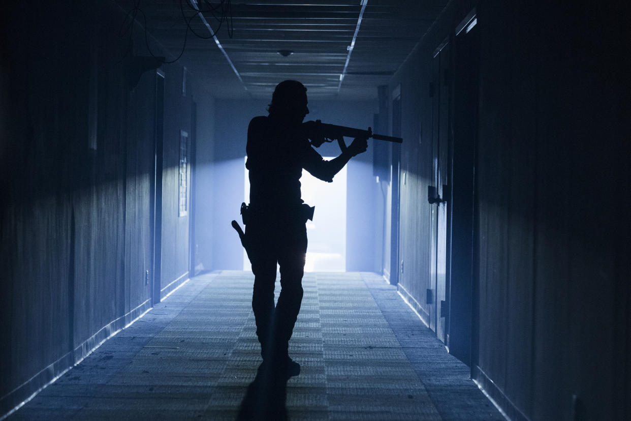 Andrew Lincoln as Rick Grimes in <em>The Walking Dead</em> (Photo Credit: Jackson Lee Davis/AMC)