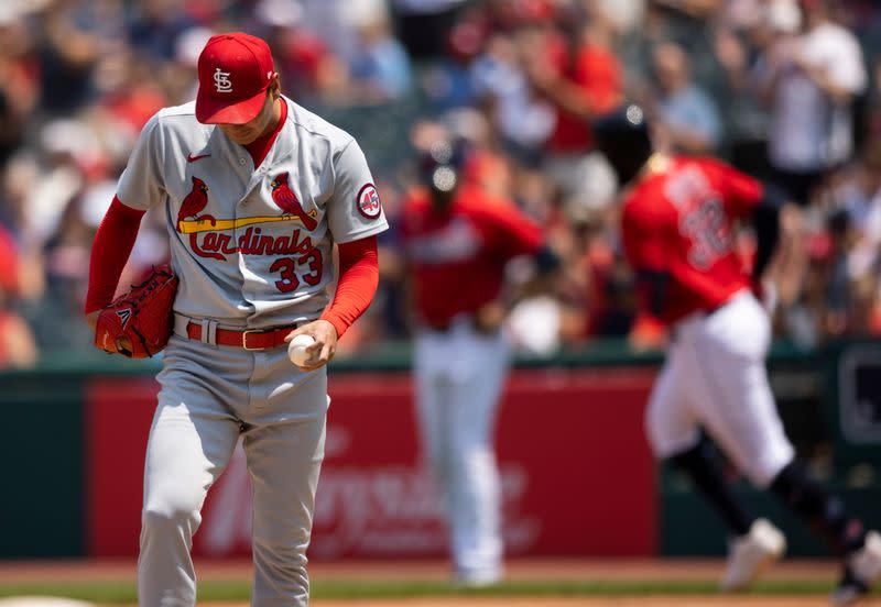 MLB: St. Louis Cardinals at Cleveland Indians