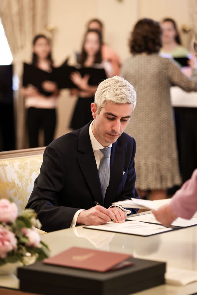 civil wedding of her royal highness alexandra of luxembourg nicolas bagory at luxembourg city hall