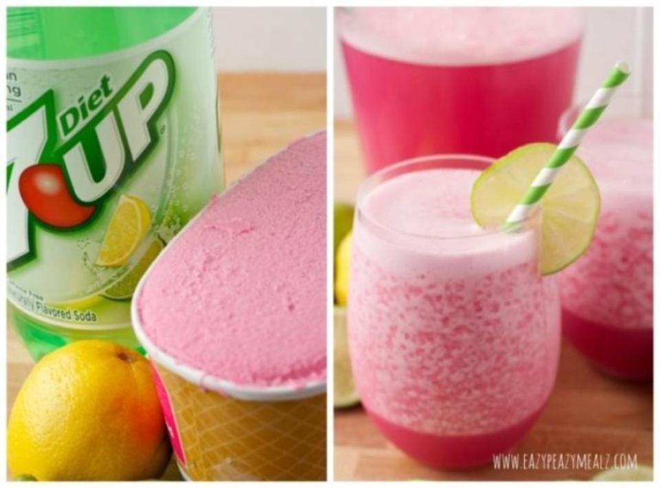 <p>Kids of all ages will enjoy celebrating the holidays with this fun soda drink. </p><p><strong>Get the recipe: <a href="https://www.eazypeazymealz.com/canada-dry-ginger-ale-7up-punch-recipes/" rel="nofollow noopener" target="_blank" data-ylk="slk:Raspberry 7up Punch;elm:context_link;itc:0;sec:content-canvas" class="link ">Raspberry 7up Punch</a></strong></p>