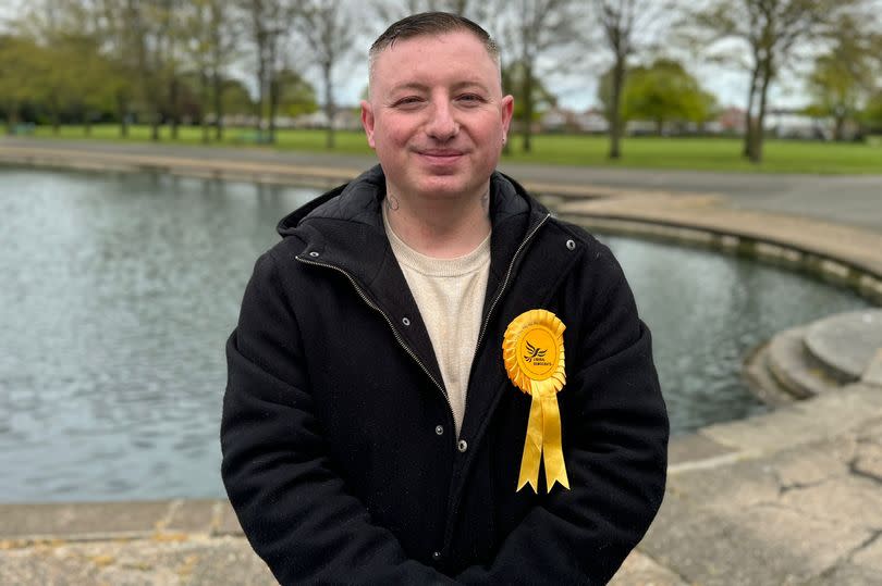 Liberal Democrat candidate for Sidney Sussex, Andy Burton