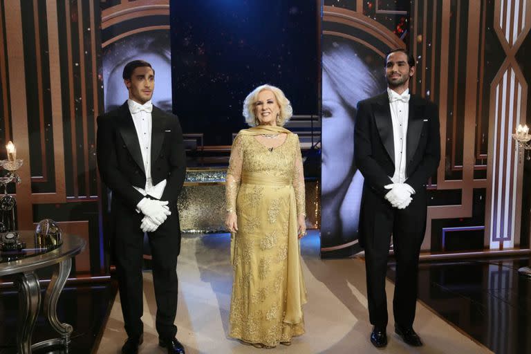 Mirtha Legrand en la apertura de las celebraciones por los cincuenta años de su programa en el aire