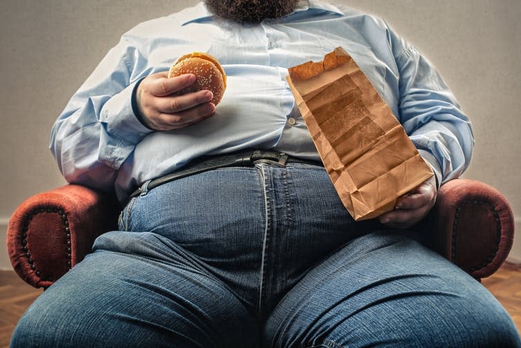 <span class="caption">The number of overweight and obese people worldwide is now over 2.1 billion.</span> <span class="attribution"><a class="link " href="https://www.shutterstock.com/download/confirm/518002360?src=kGvTuBhVbHd9IoFEbjt5eA-1-2&size=medium_jpg" rel="nofollow noopener" target="_blank" data-ylk="slk:Ollyy/Shutterstock.com;elm:context_link;itc:0;sec:content-canvas">Ollyy/Shutterstock.com</a></span>