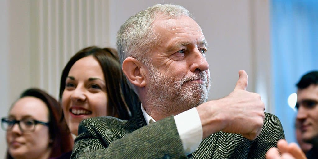 Jeremy Corbyn and Kezia Dugdale