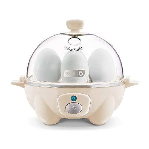 <p><strong>DASH</strong></p><p>amazon.com</p><p><strong>$24.99</strong></p><p>Eggs are the MVP of many households. Creating your favorite egg-based recipe is as effortless as ever thanks to the DASH Rapid Egg Cooker that <strong>dishes up to six eggs</strong> in soft, medium or hard-boiled firmness. </p>