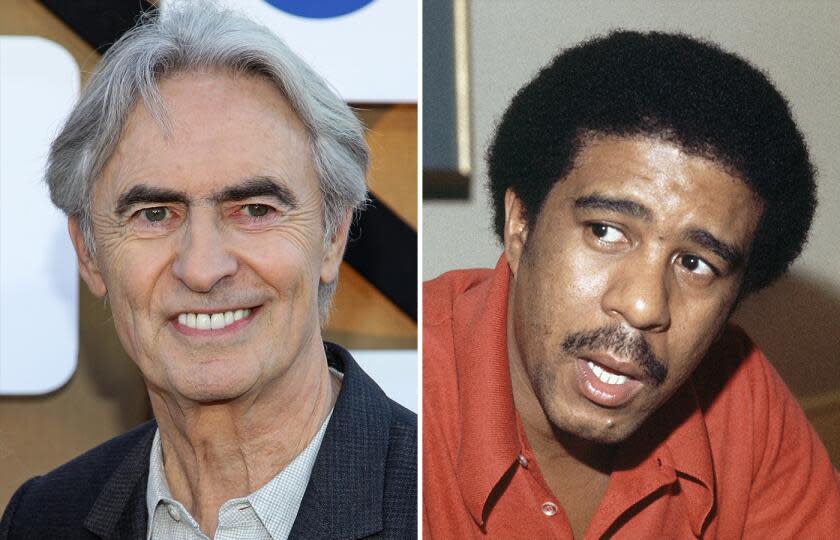 LEFT: Actor David Steinberg on July 29, 2013 in Los Angeles, California. (Photo by Paul A. Hebert/Invision/AP) RIGHT: Richard Pryor in New York City on Aug. 1, 1977. (AP Photo/Ron Frehm)